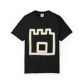Aban Adinkra symbol t-shirt in Black — meaning 'Fortress' (Strength & Authority) — Sankofa House