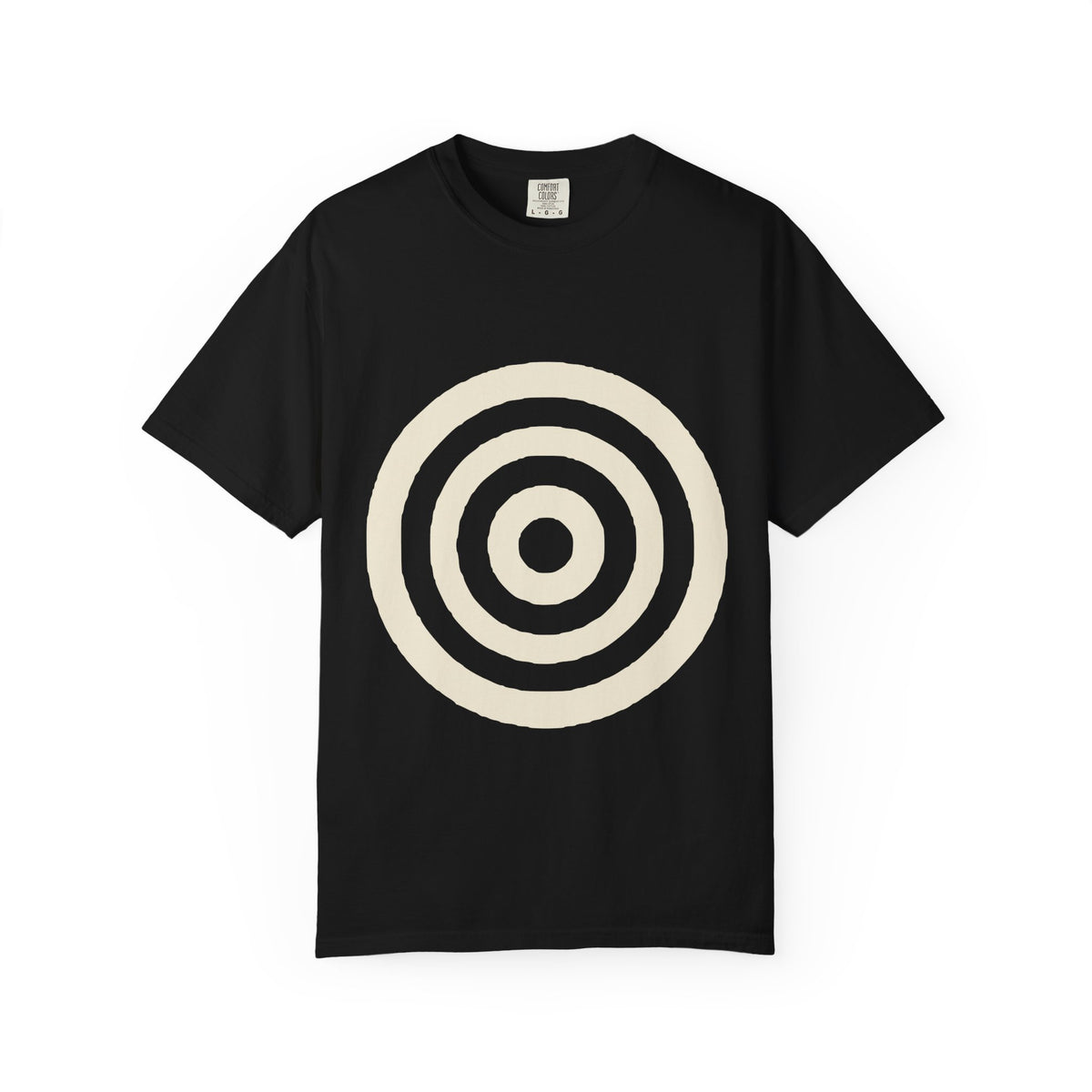 Adinkrahene Adinkra symbol t-shirt in Black — meaning 'Chief of the symbols' (Leadership & Greatness) — Sankofa House